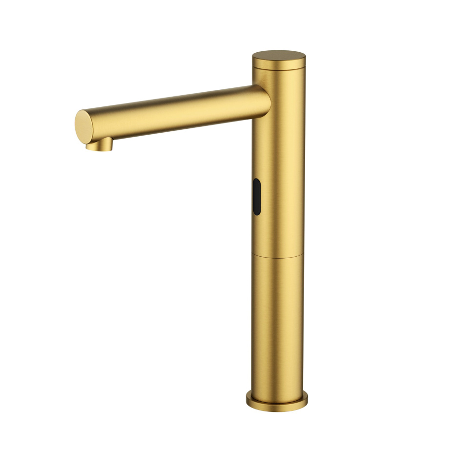 Смеситель для раковины-чаши сенсорный Timo Saona 2323/20F золото шлифованное