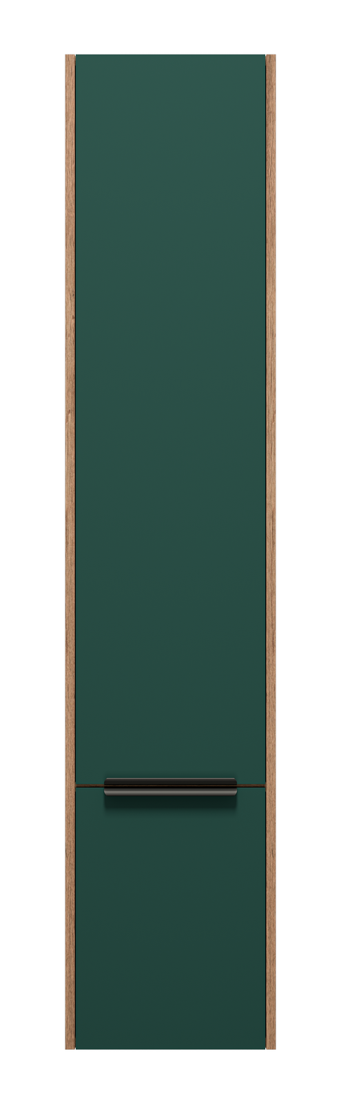 Пенал Brevita Greenwood 35 подвесной, L, зеленый/дуб галифакс олово