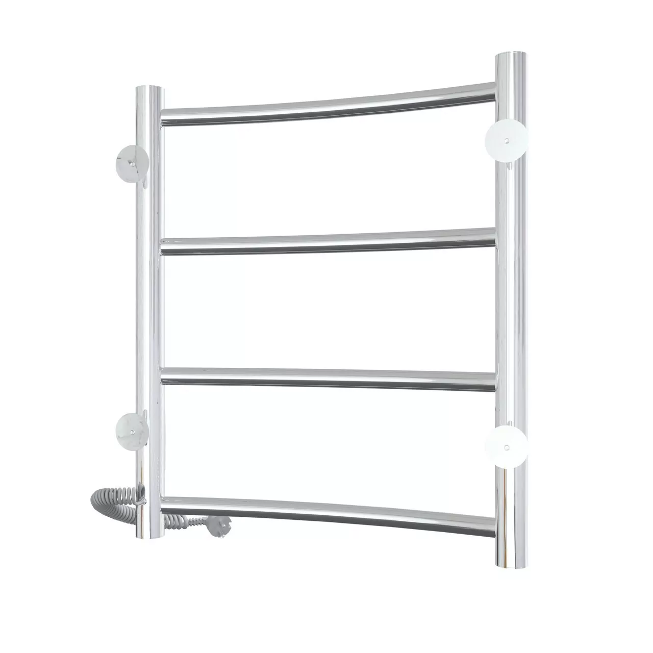 Полотенцесушитель электрический Laris Классик П4 400х500 с терморегулятором, правый, хром