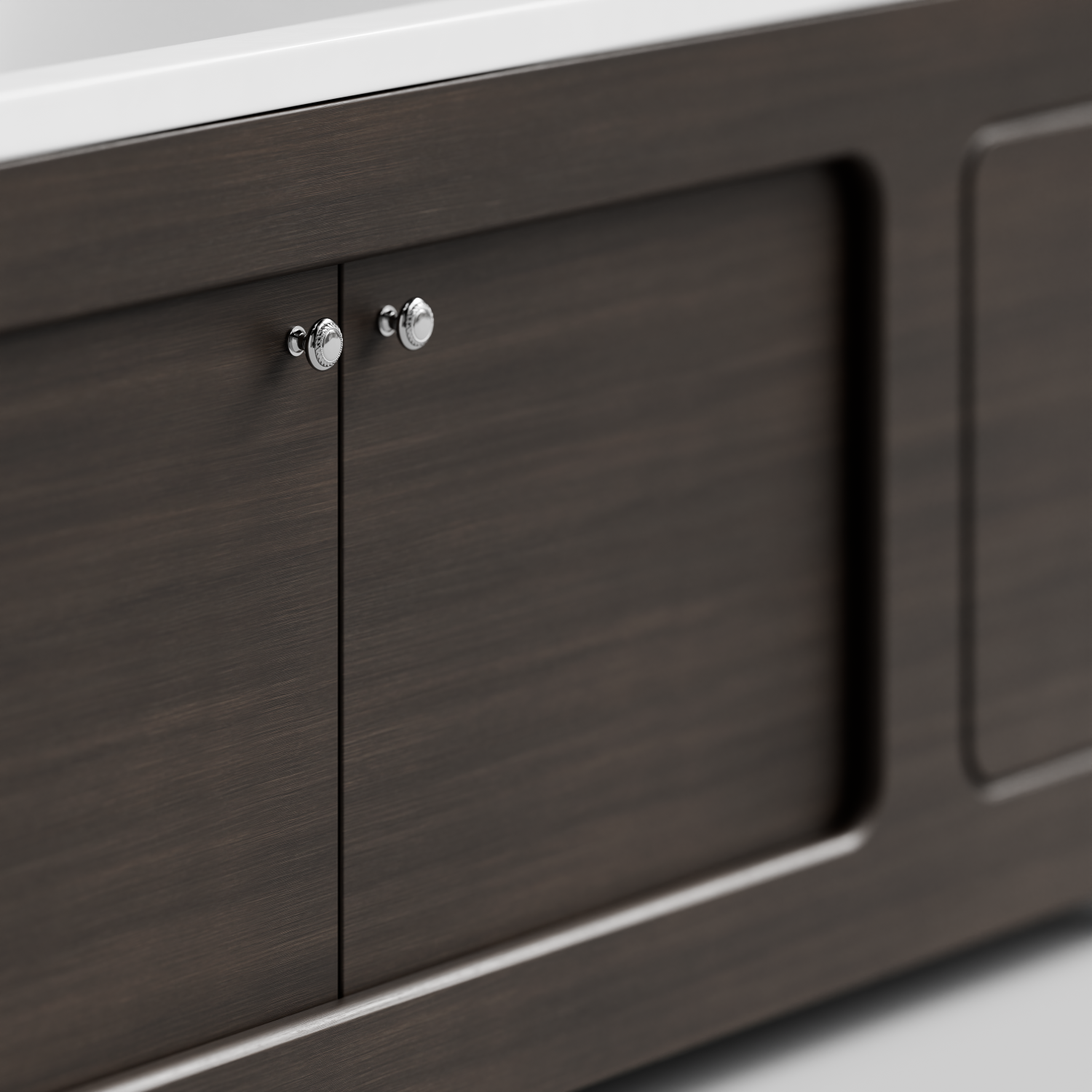 Экран под ванну Vod-ok Лидер 170 раздвижной Палисандр