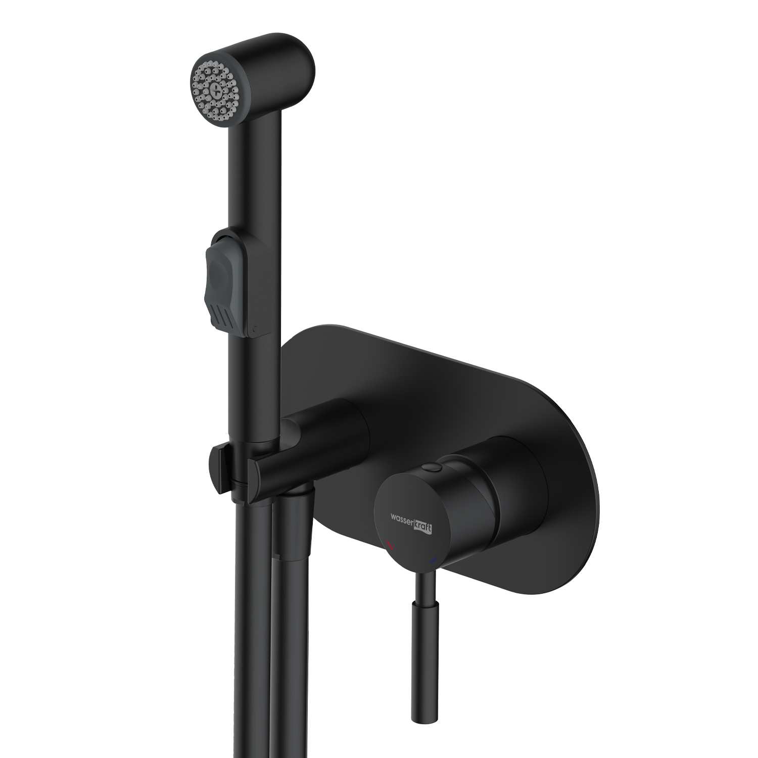 Смеситель с гигиеническим душем WasserKRAFT Gollach 3338