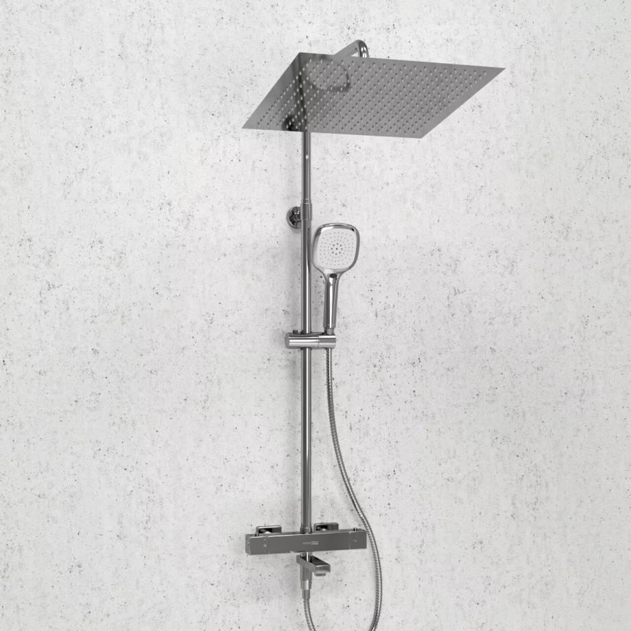 Душевая стойка WasserKraft A199.119.065.010.CH Thermo хром