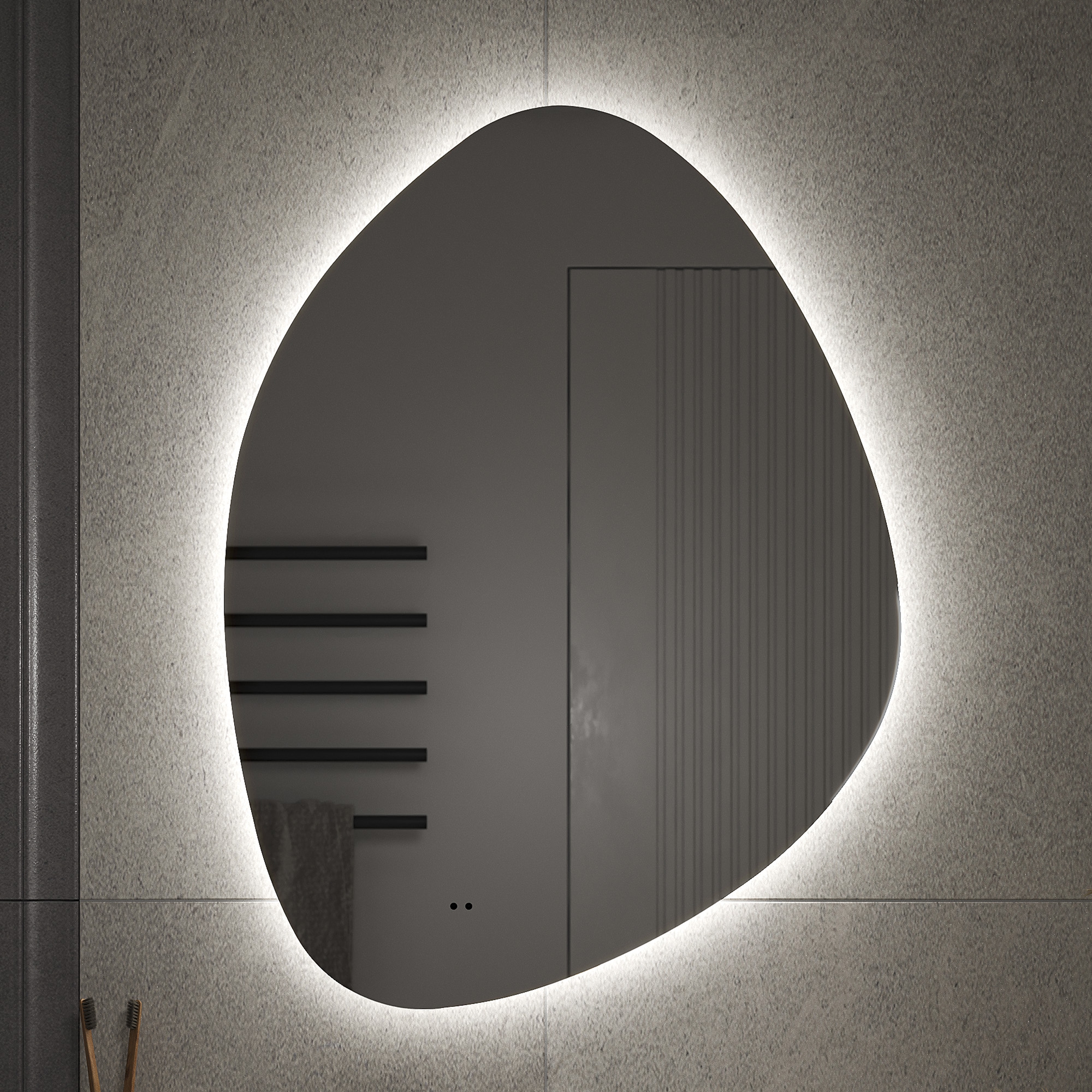 Зеркало Vigo Flam Classic 600 свет, сенсор