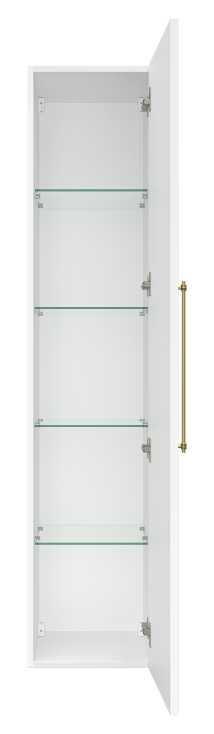 Пенал Brevita Alicante 35 подвесной, L/R, белый