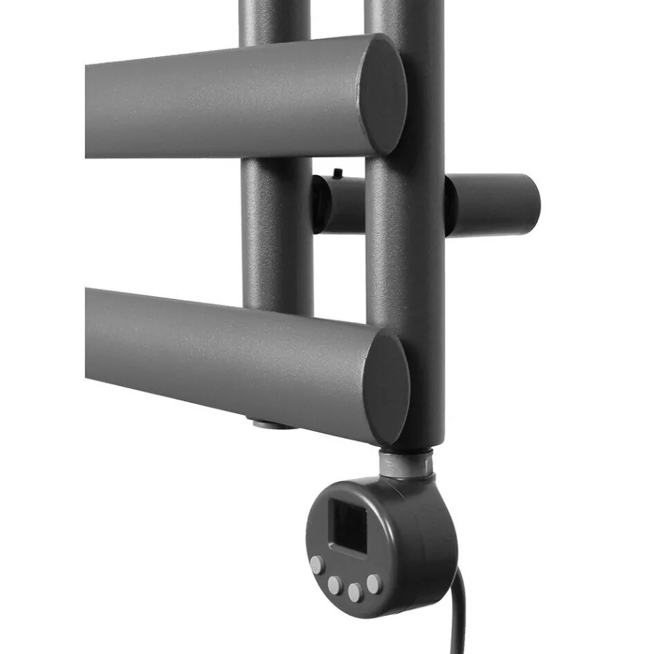 Полотенцесушитель электрический Domoterm Гамма П7 500х780 ER правый, графит