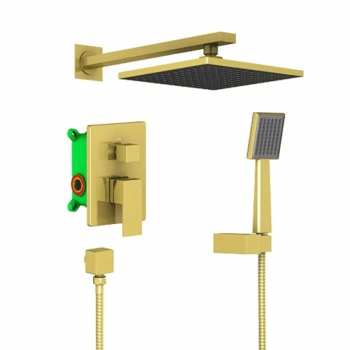 Душевой комплект Timo Selene SX-2069/17SM золото матовое