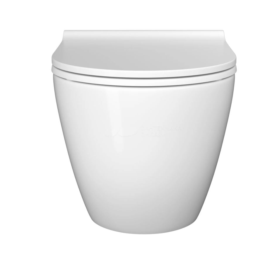 Унитаз подвесной WasserKRAFT Mindel H002.E034 белый