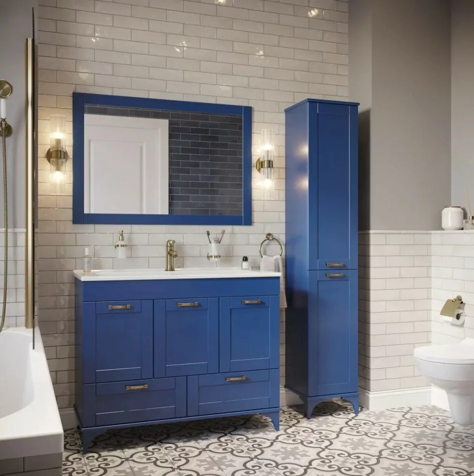 Пенал Sanflor Ванесса 35 R напольный, индиго