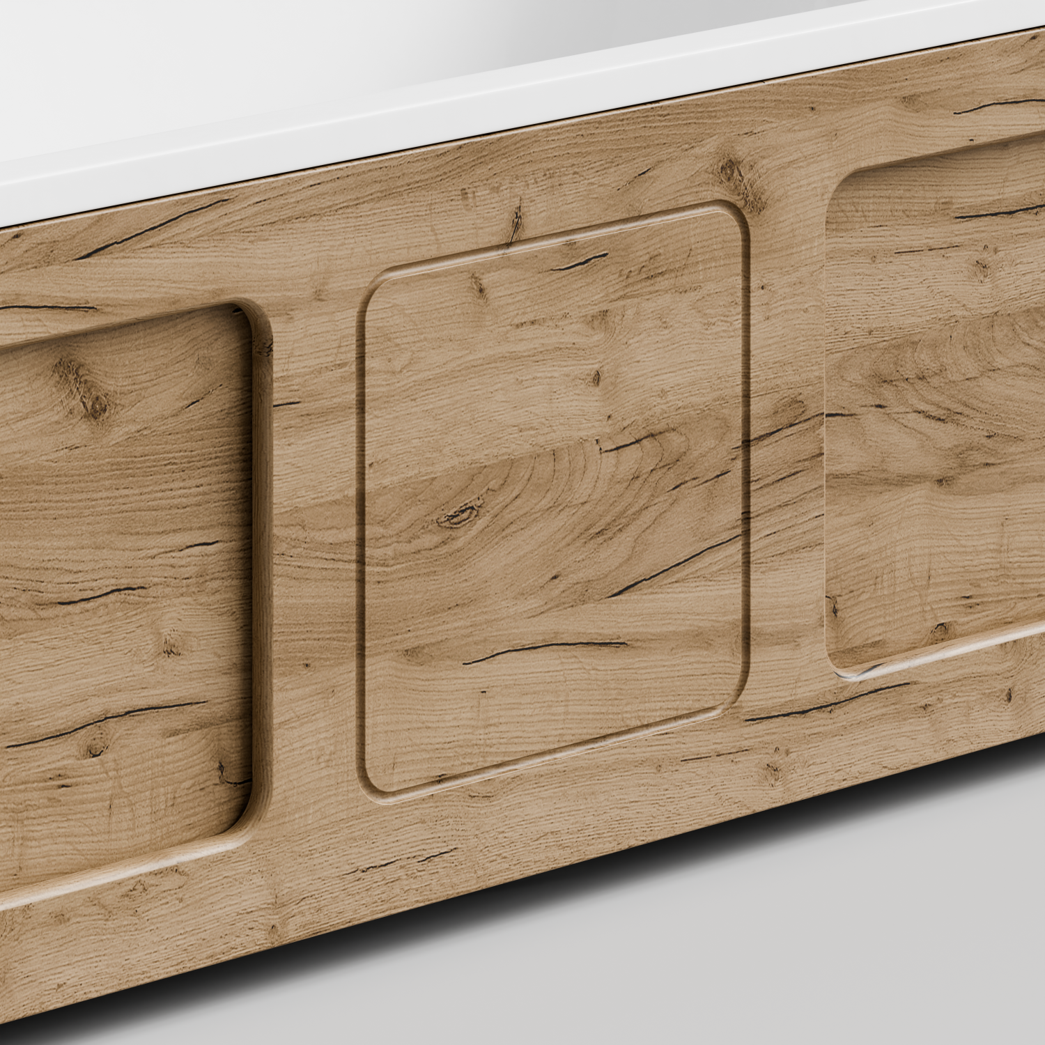 Экран под ванну Vod-ok Хит 170 раздвижной Дуб Тортуга