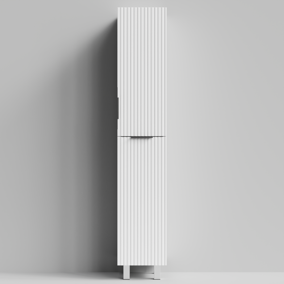 Пенал Vod-ok Дольче 35 L/R, 2 двери, корзина, напольный, белый + 13 цветов