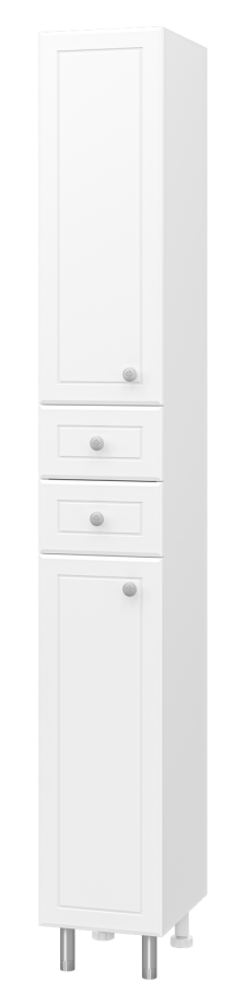 Пенал Misty Мисти 26 напольный, L, белый