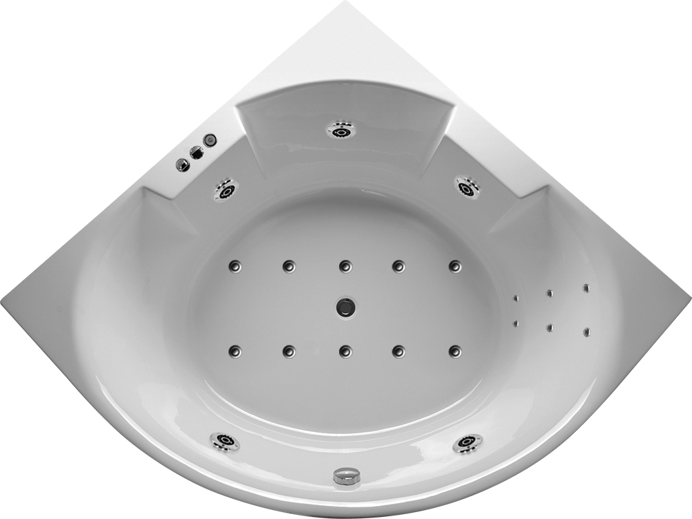 Ванна акриловая Vayer Bryza 140х140