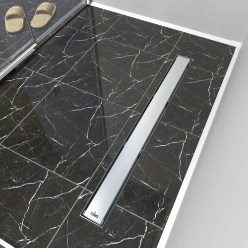 Душевой лоток Timo SP10 60 с решеткой PG10 60 хром матовый от магазина Vanna-Vanna.ru!