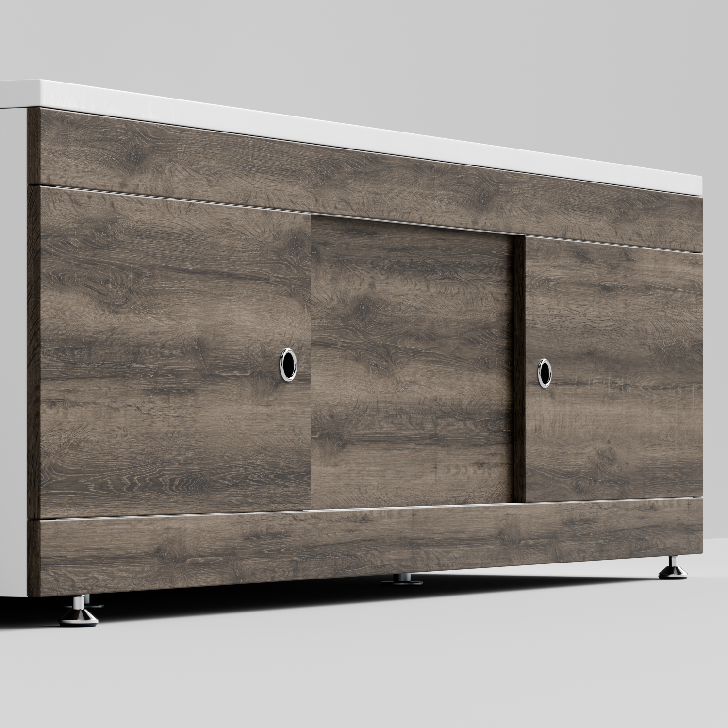 Экран под ванну Vod-ok Купе 180 раздвижной Дуб крымский коричневый