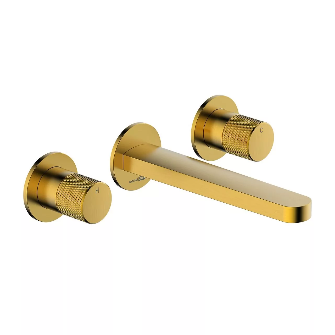 Смеситель для раковины WasserKraft Schunter 8245 матовое золото