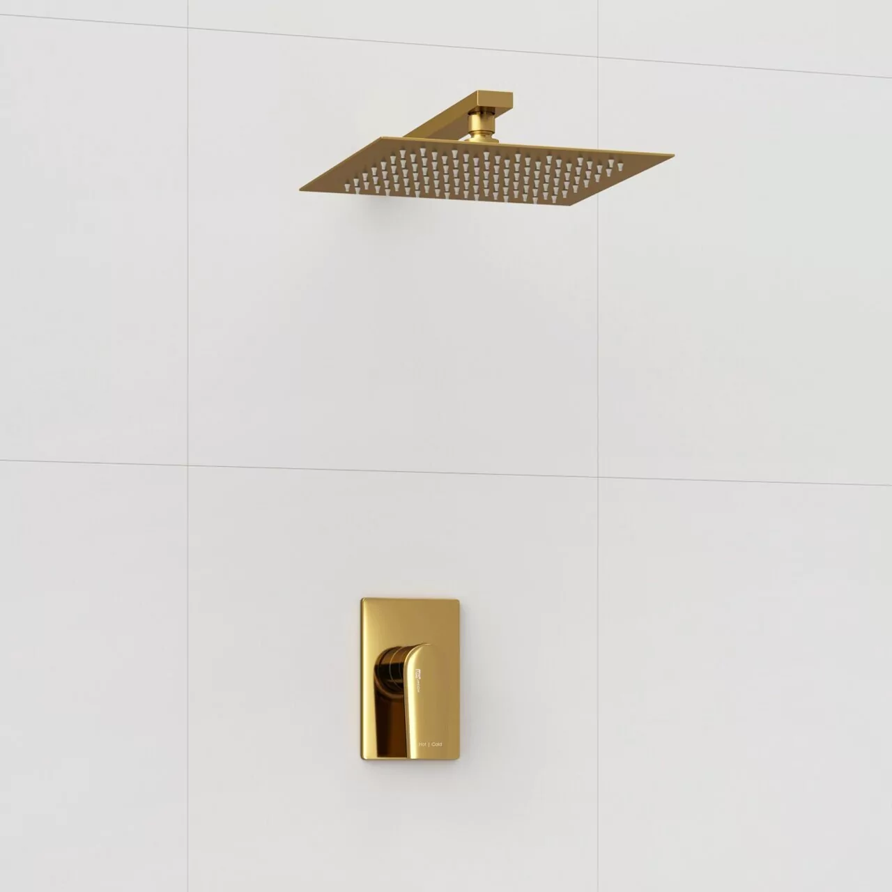 Душевой комплект WasserKraft Aisch A55180 матовое золото