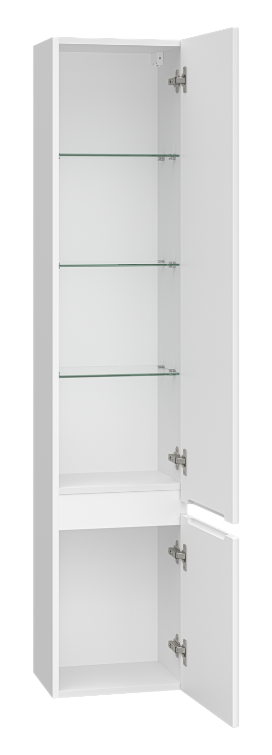 Пенал Brevita Victory 35 напольный/подвесной, R, белый