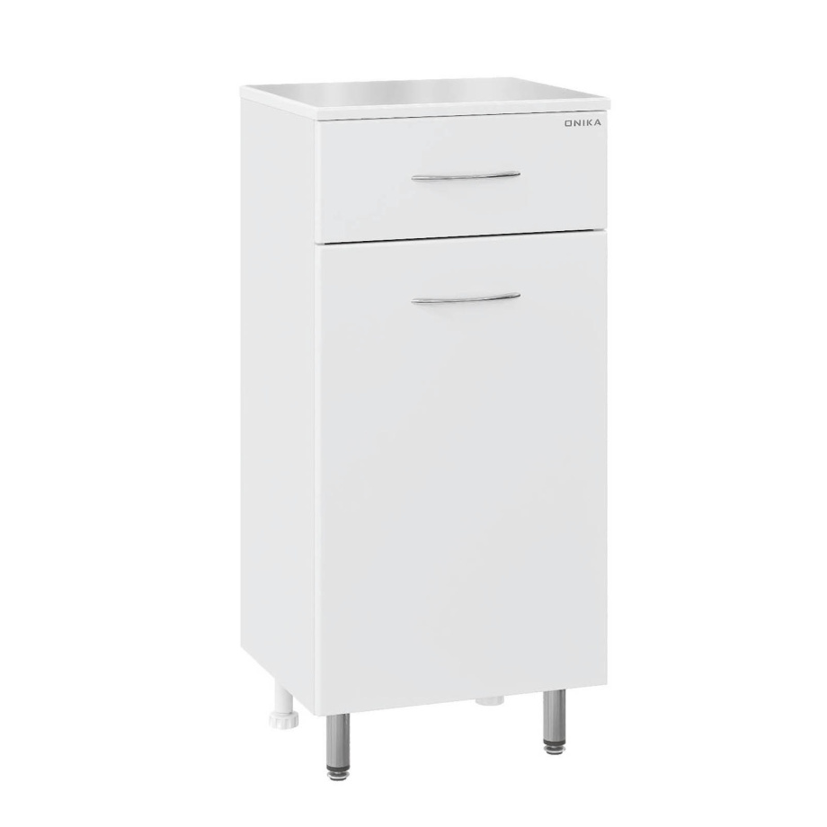 Тумба-комод Onika Каприз 40 напольный, белый, правый