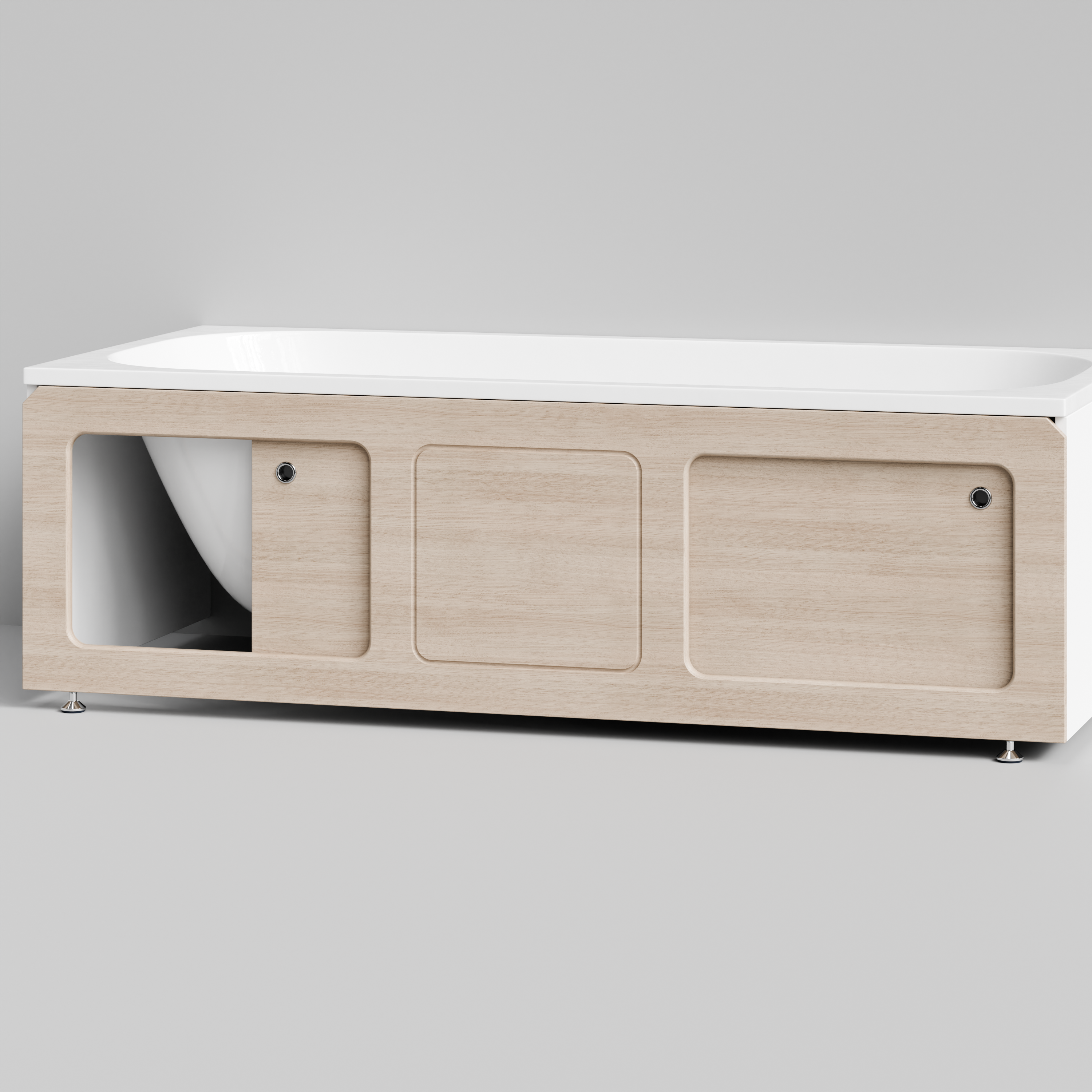 Экран под ванну Vod-ok Хит 180 раздвижной дуб