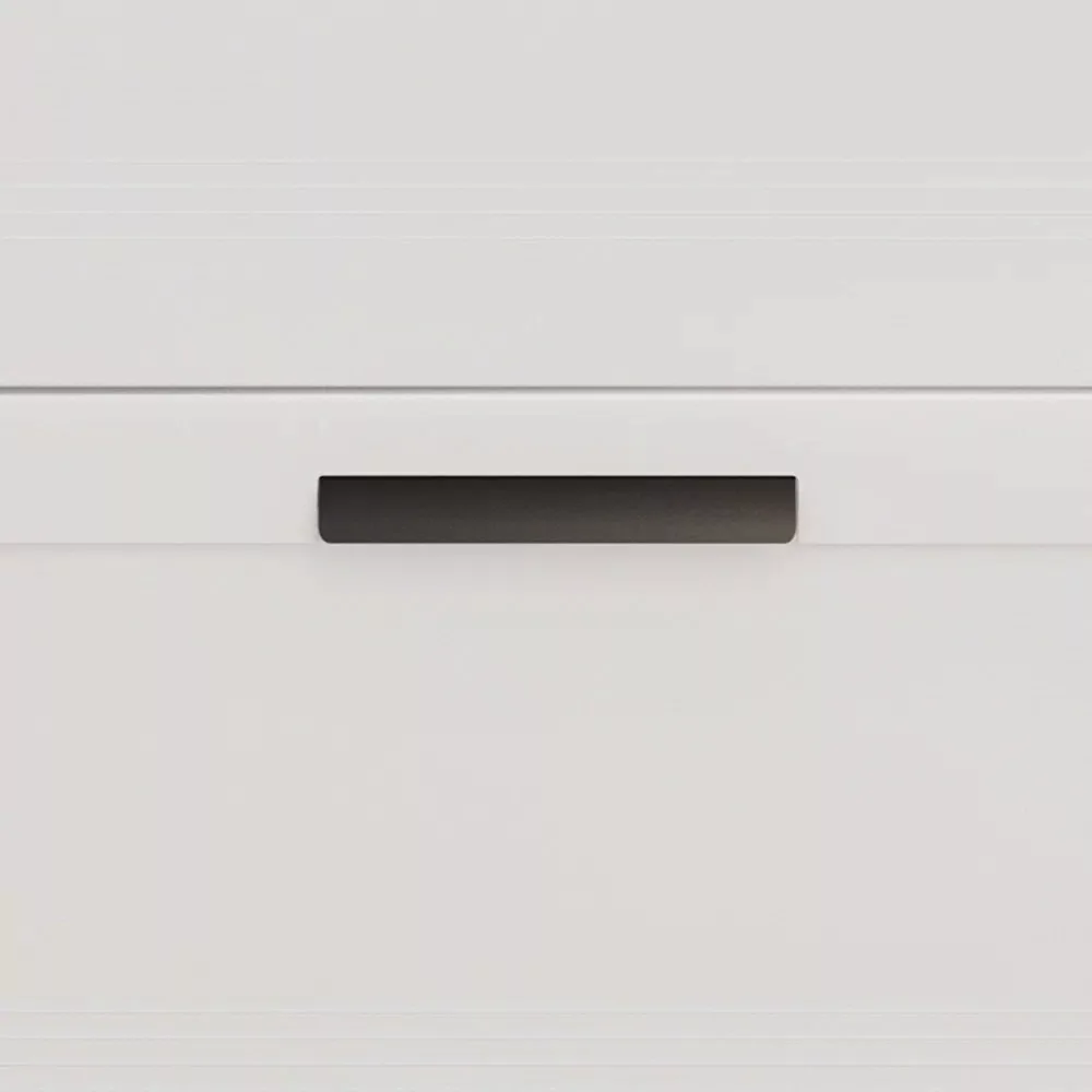 Тумба напольная Асб-мебель София 80 с раковиной Миранда 80, белый матовый