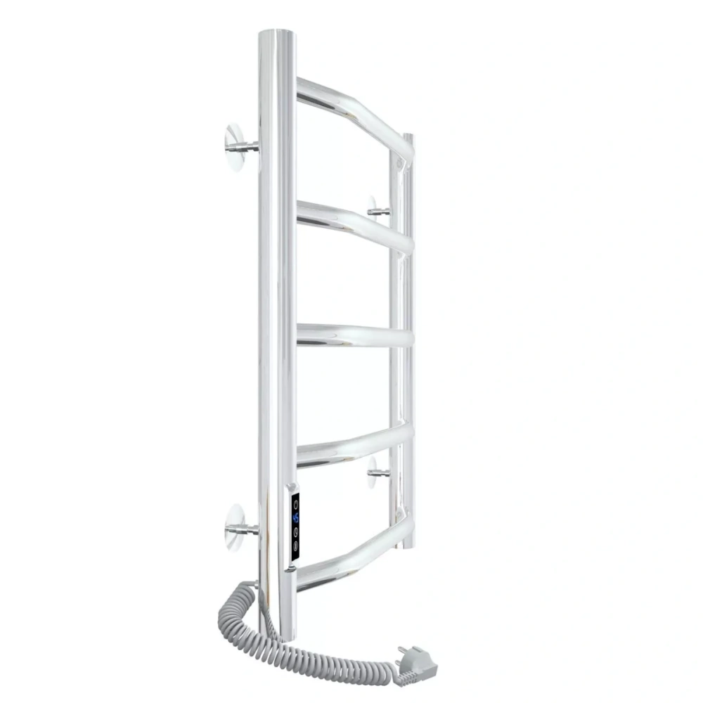 Полотенцесушитель электрический Laris Виктория П5 400х500 с терморегулятором, левый, хром от магазина Vanna-Vanna.ru!