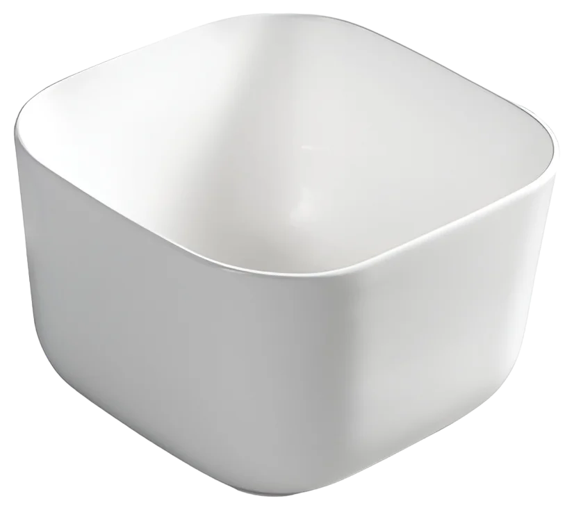 Раковина SantiLine SL-1111 накладная, белая