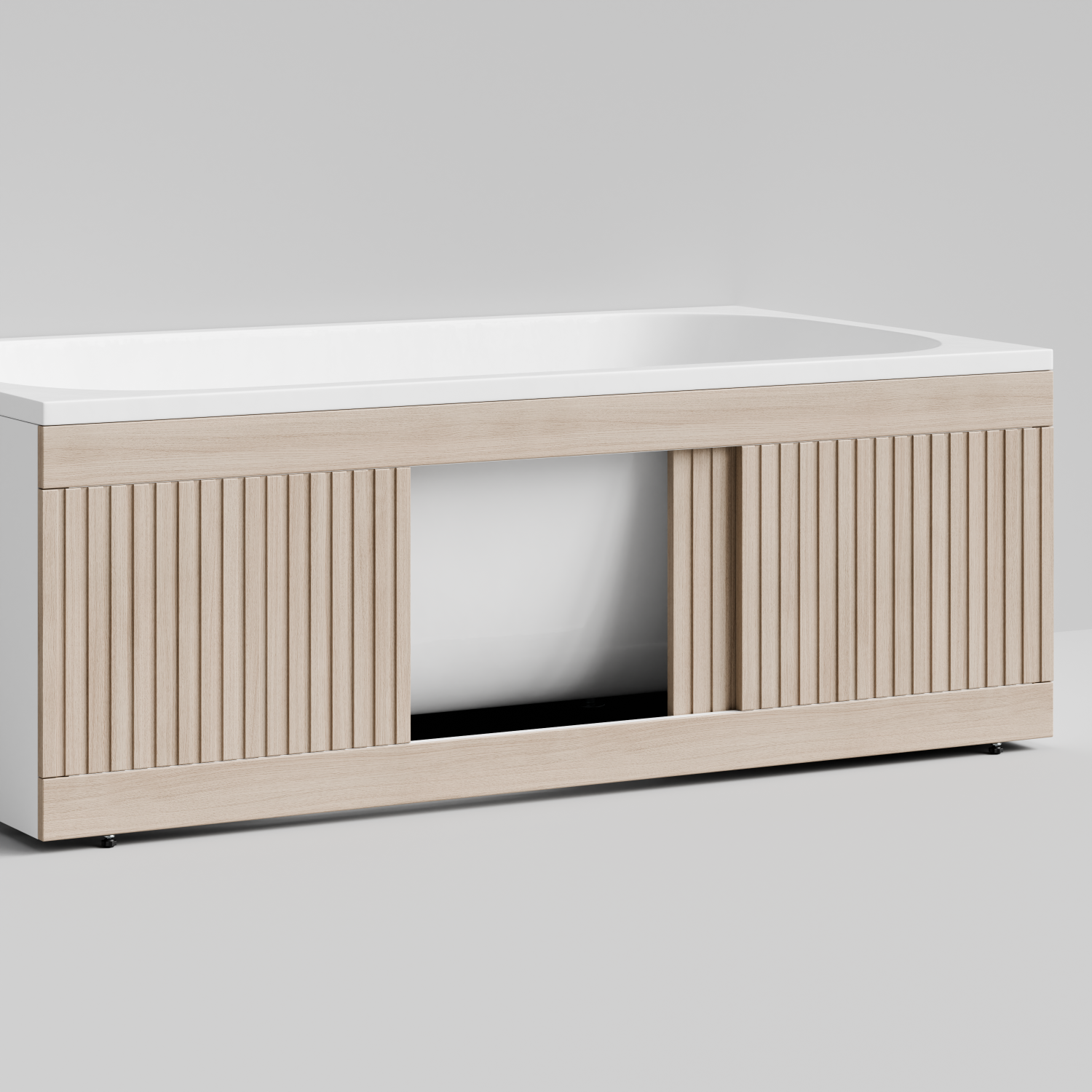 Экран под ванну Vod-ok Тач 150 раздвижной дуб + 15 цветов