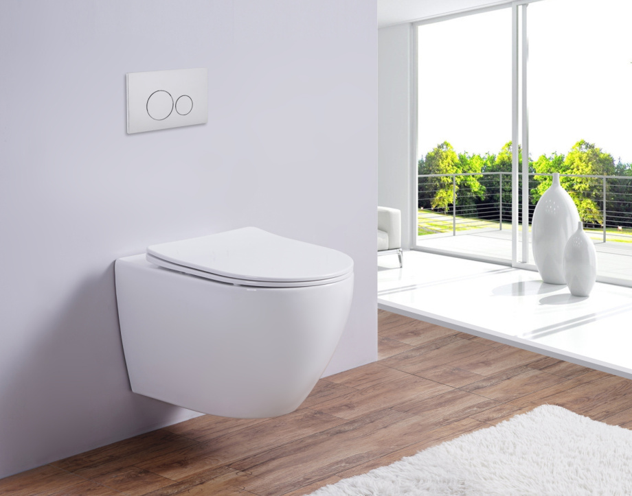 Унитаз подвесной Esbano AZALEA (White) 480x365x360