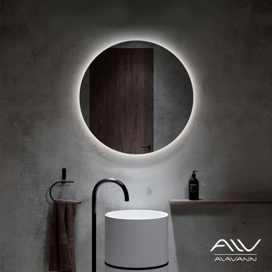 Зеркало Alavann Rondo 70 свет, ик-выключатель