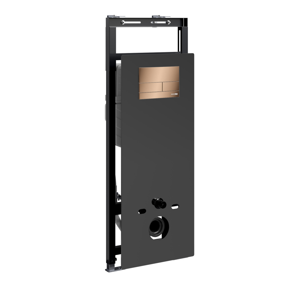 Инсталляция WasserKraft Salm 27TLT.010.ME.BL.RG04 для подвесного унитаза, с кнопкой