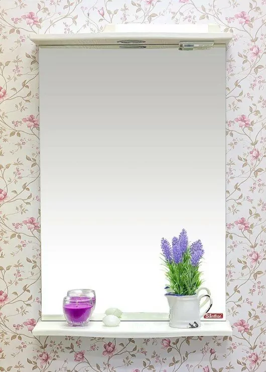 Зеркало Sanflor Софи 50 свет и белый