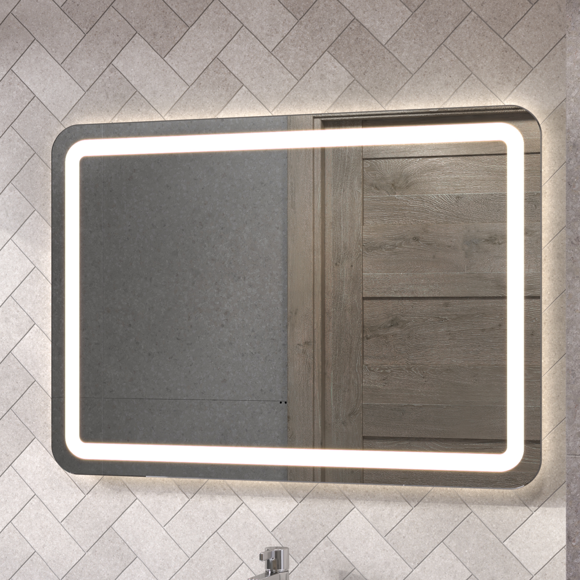 Зеркало Vigo Jess Classic 1000 свет, сенсор