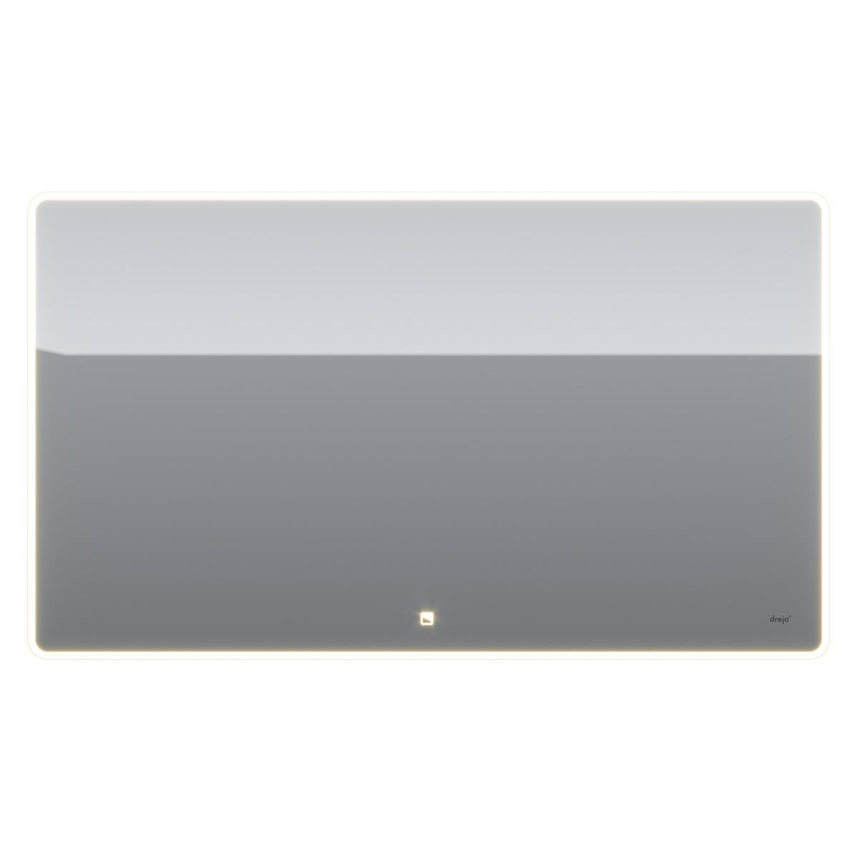 Зеркало Dreja Point 120x70 см, белый