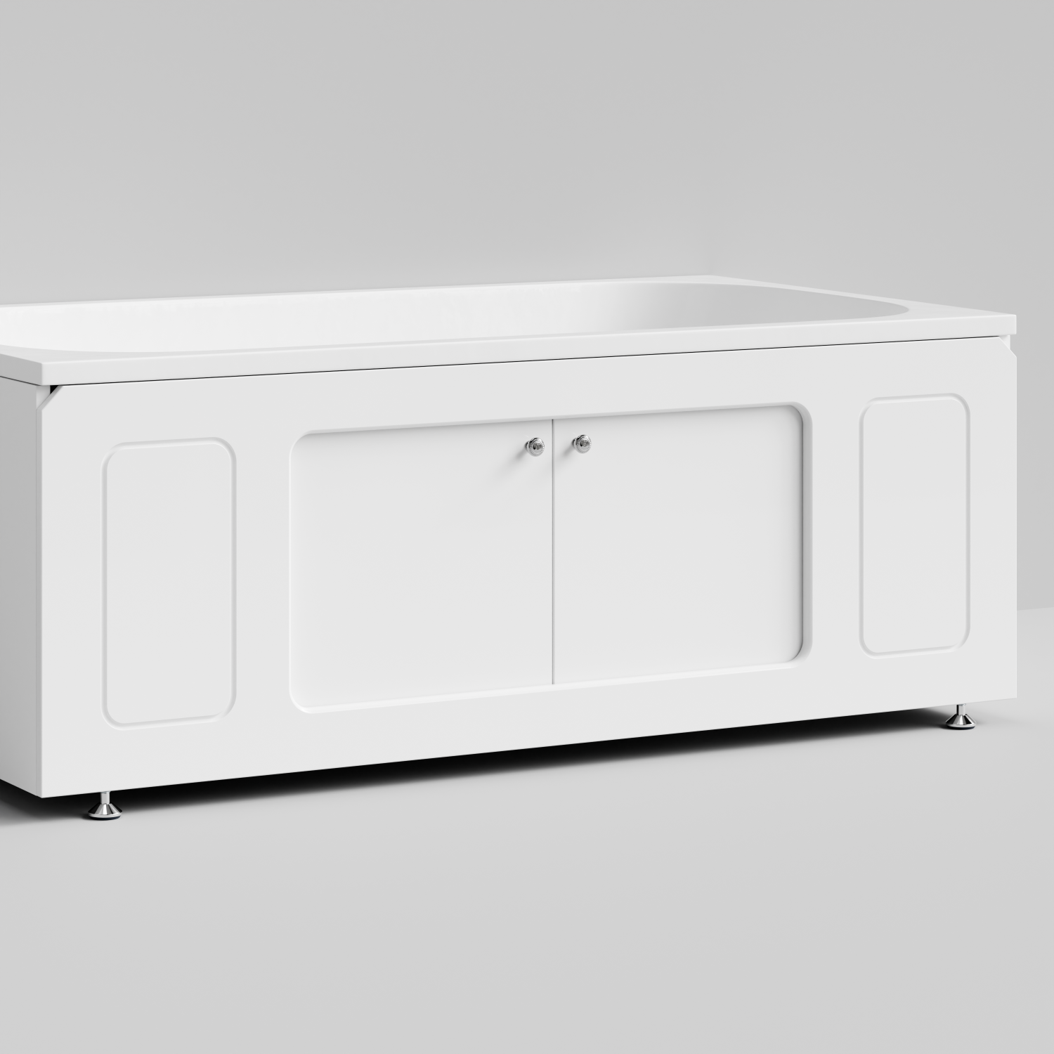 Экран под ванну Vod-ok Лидер 150 раздвижной белый + 15 цветов