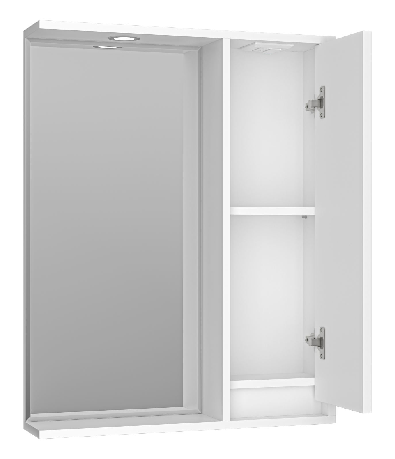 Зеркало-шкаф Brevita Balaton 65 R, белый