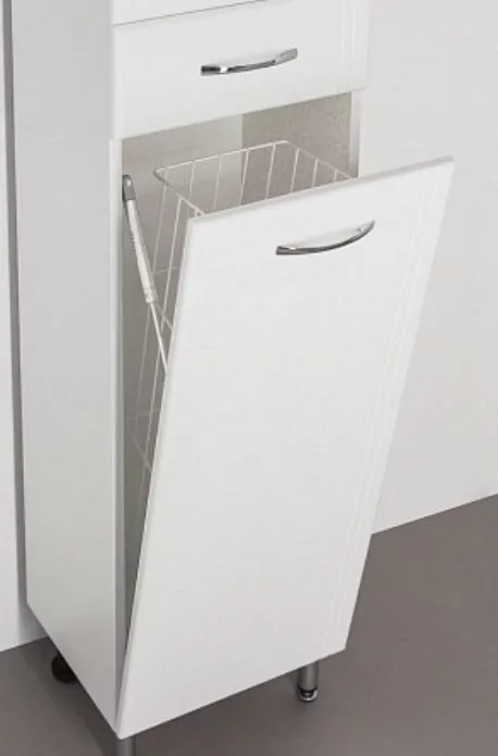 Пенал Style Line Стандарт 36 R напольный, с корзиной