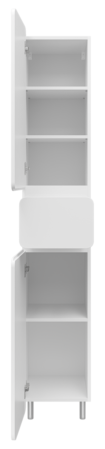 Пенал Misty Чегет 35 напольный, L, белый