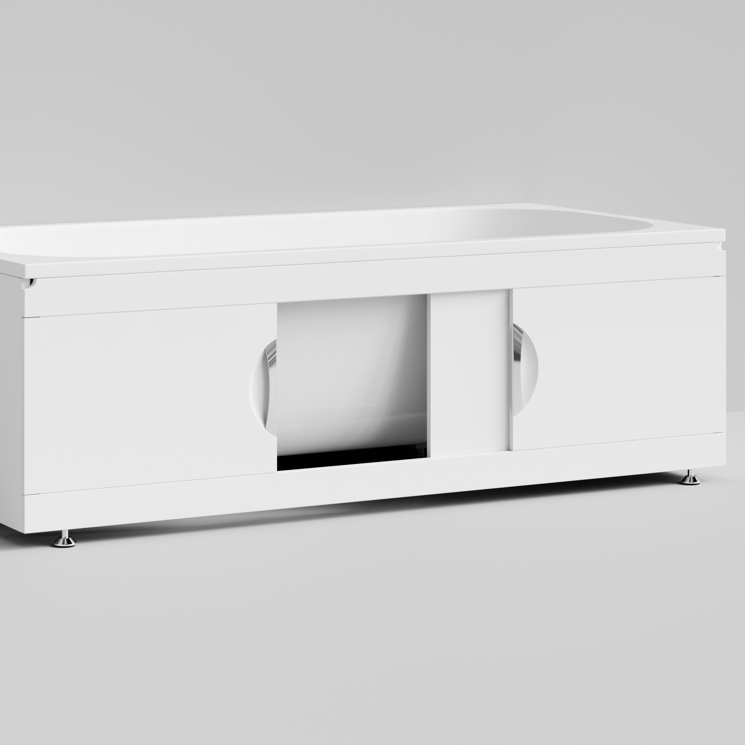 Экран под ванну Vod-ok Топ 170 раздвижной белый + 15 цветов