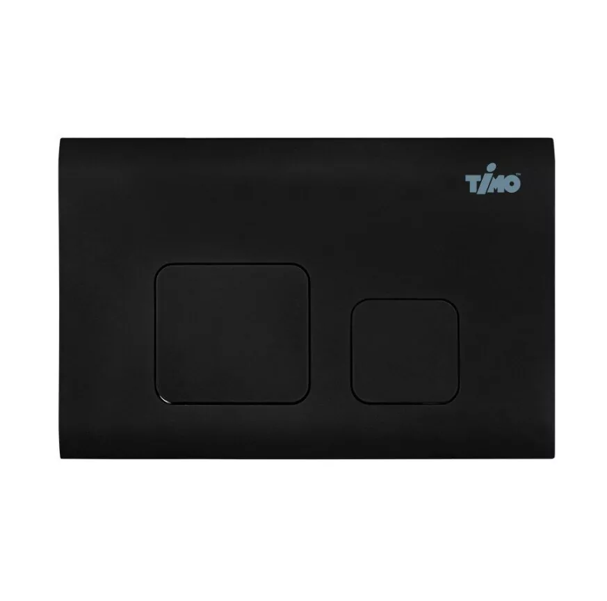 Кнопка смыва TIMO SOLI FP-002MB механическая, черный