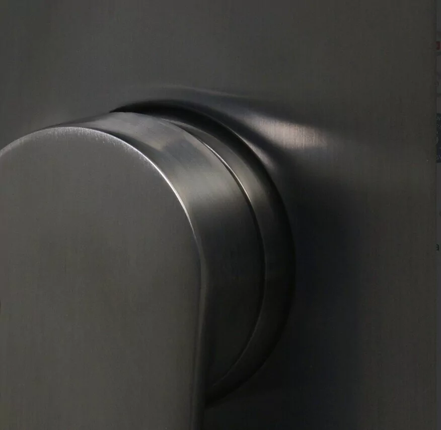 Смеситель WasserKRAFT Wiese 8451 встраиваемый, на 1 выход, оружейная сталь