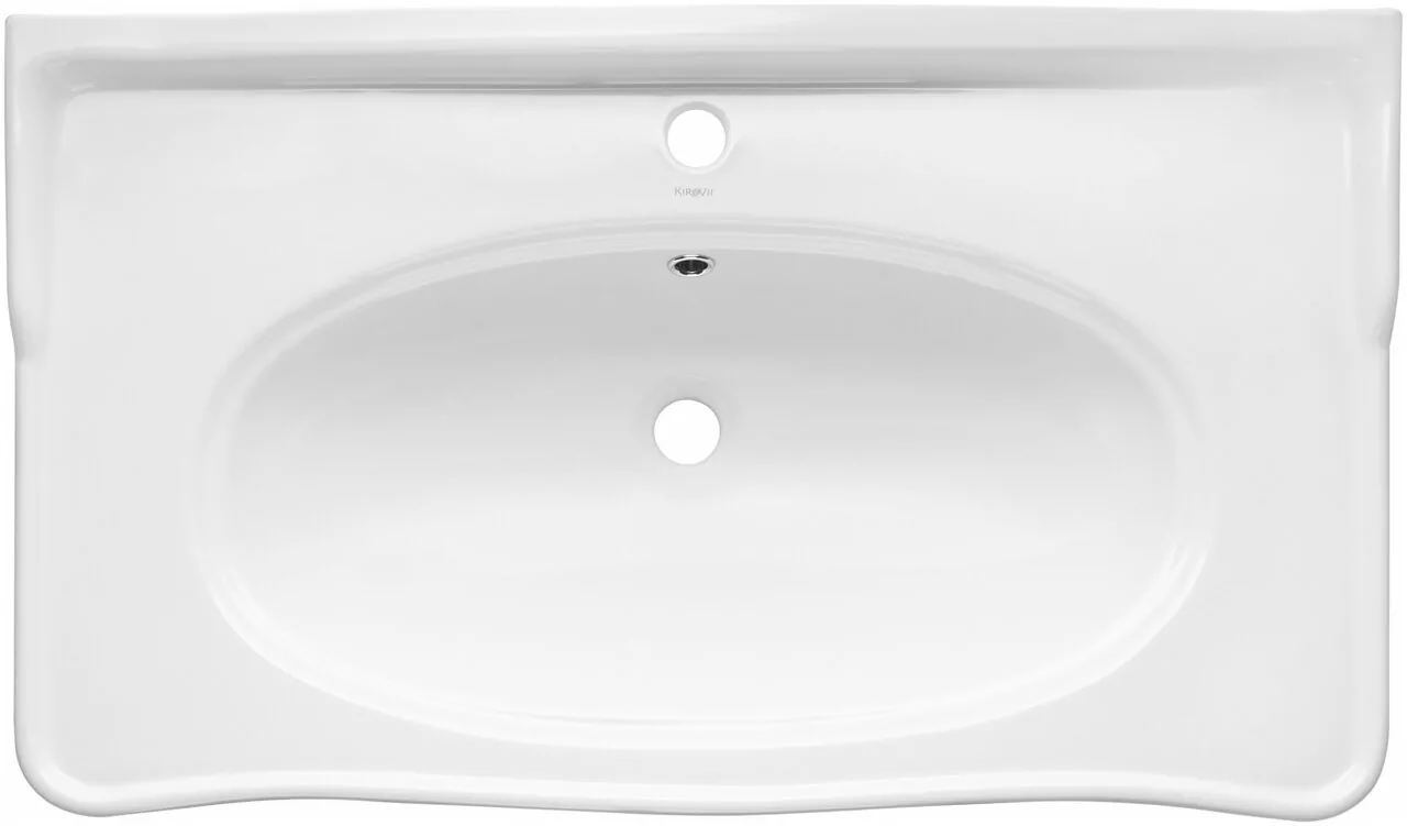 Тумба подвесная ASB Woodline Верона 85 с раковиной Модерн 85, бежевый