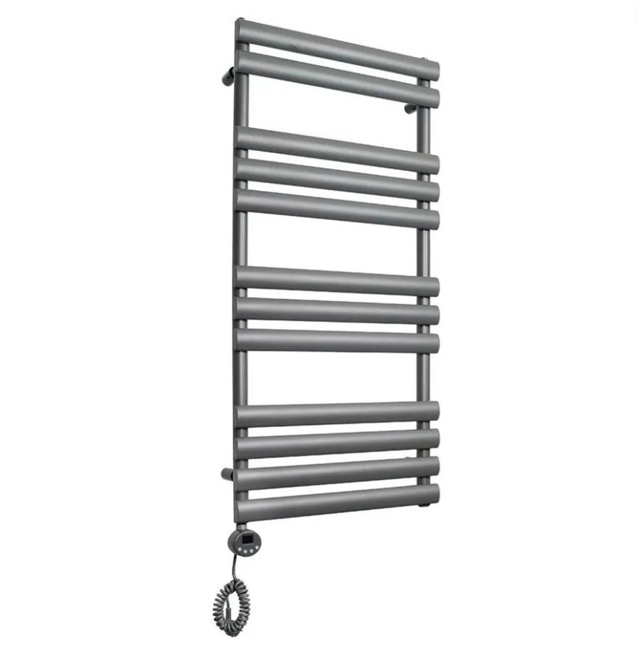 Полотенцесушитель электрический Domoterm Альфа П12 500х1130 EL левый, графит