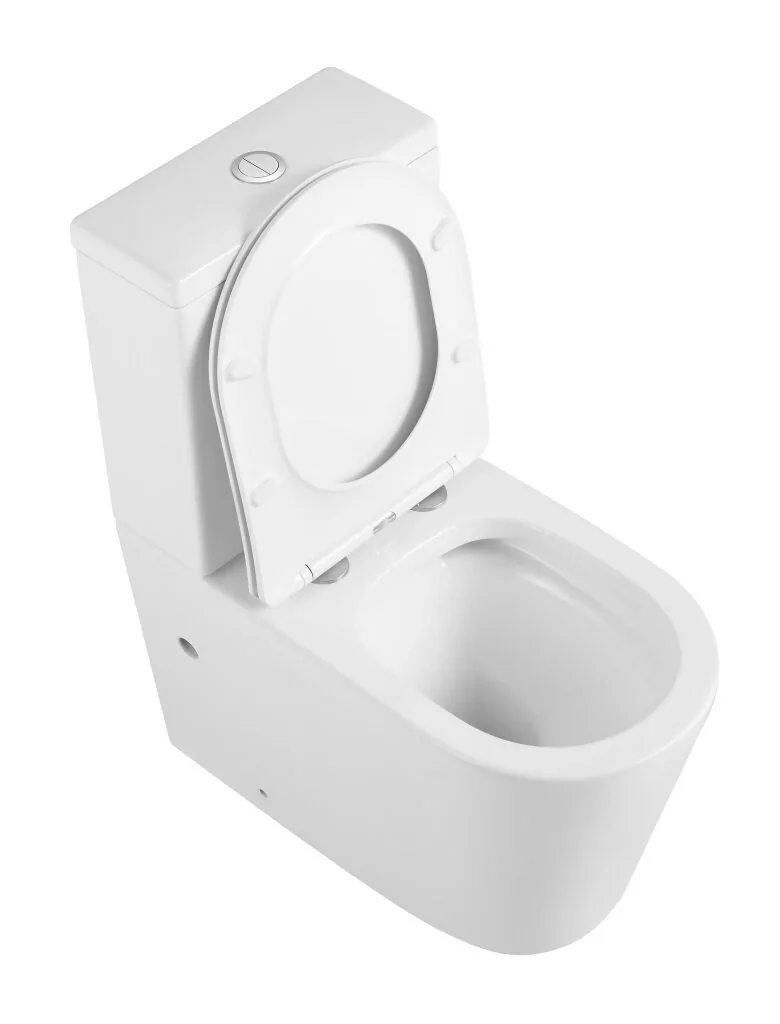 Унитаз Iberica Blanca Burgos Alto IB.BRA.121.1B1 напольный, безободковый, белый