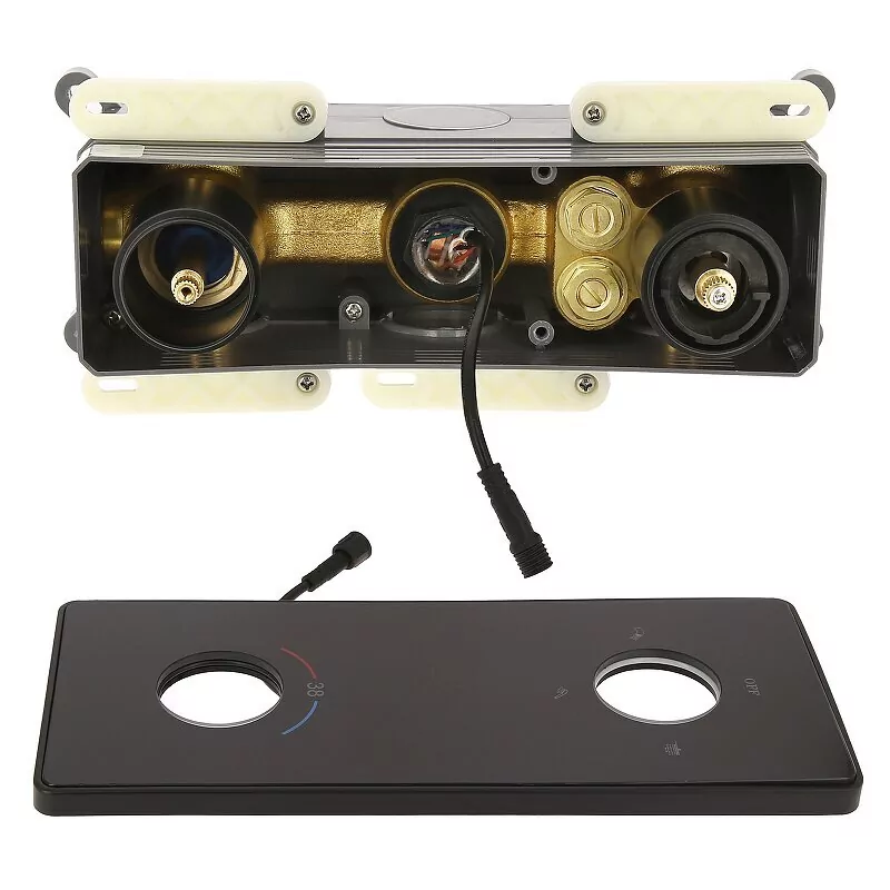 Душевой комплект ALMAes Tiber TVZ-8805 черный матовый