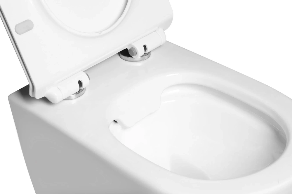 Унитаз SantiLine SL-5002 подвесной, с микролифтом, белый от магазина Vanna-Vanna.ru!