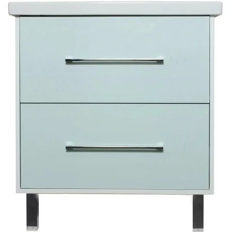 Тумба напольная Sanflor Экко 80 с раковиной Como 80, мята