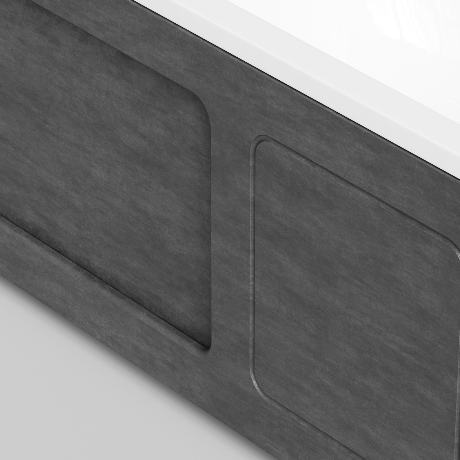 Экран под ванну Vod-ok Хит 170 раздвижной Серый камень