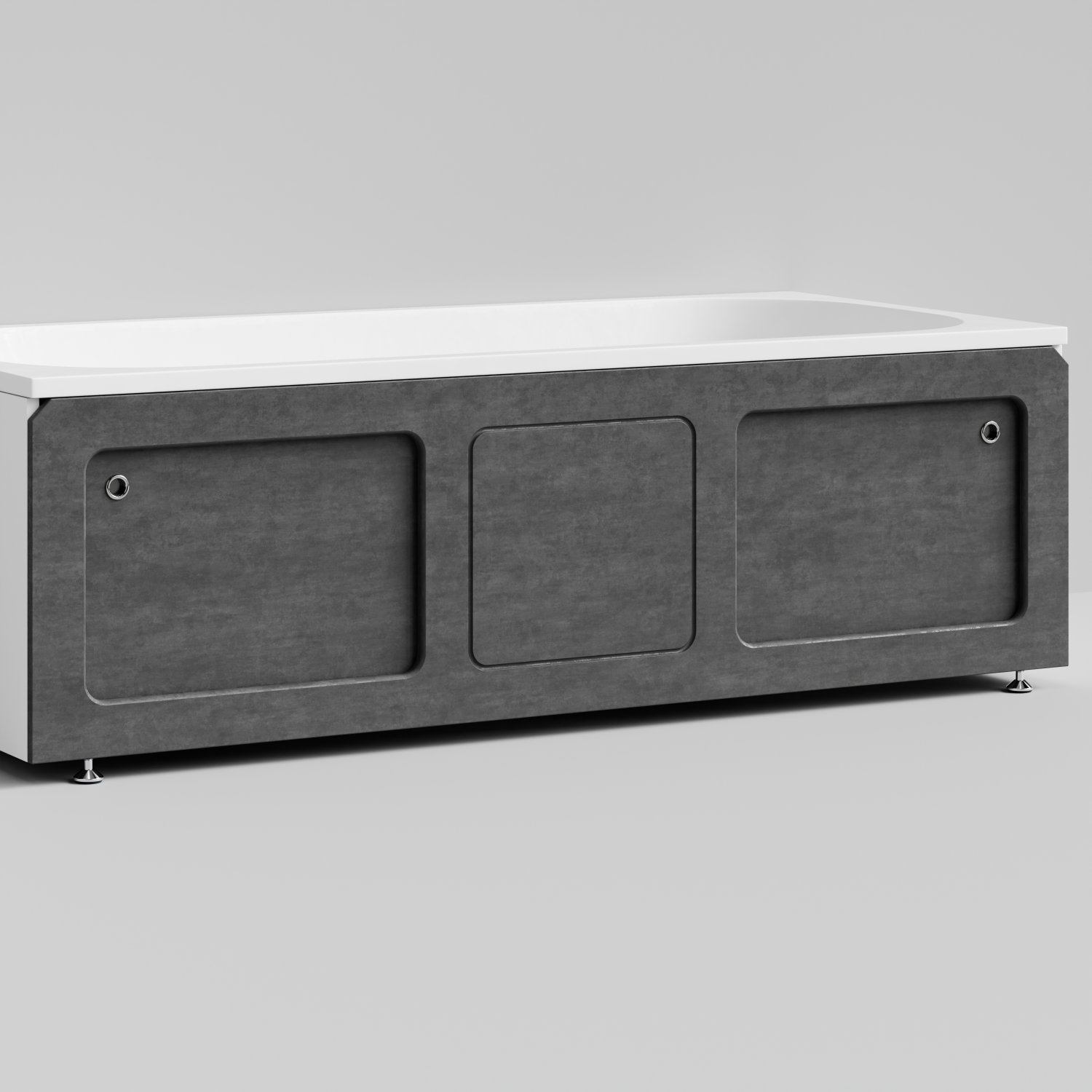 Экран под ванну Vod-ok Хит 180 раздвижной Серый камень