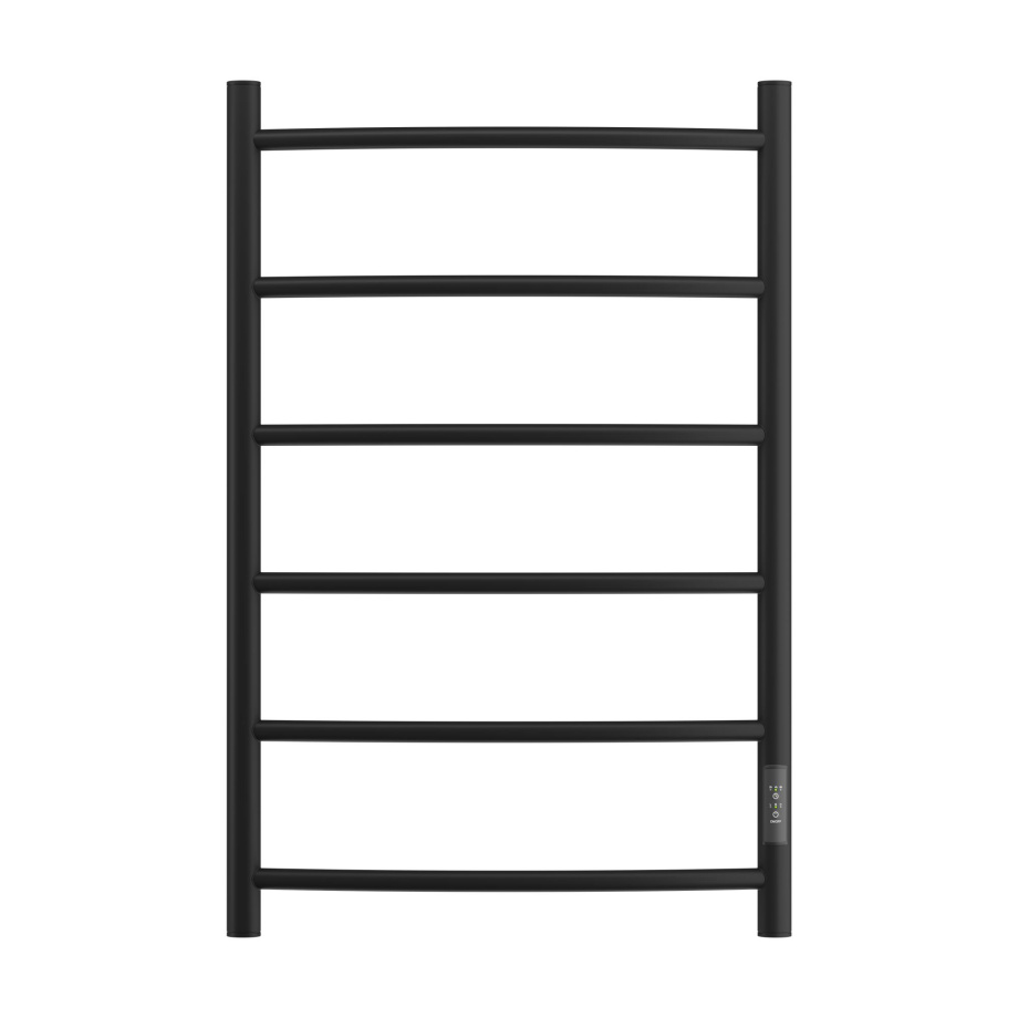 Полотенцесушитель электрический APEXTERMO Corona CR00185BM 800x500, черный матовый