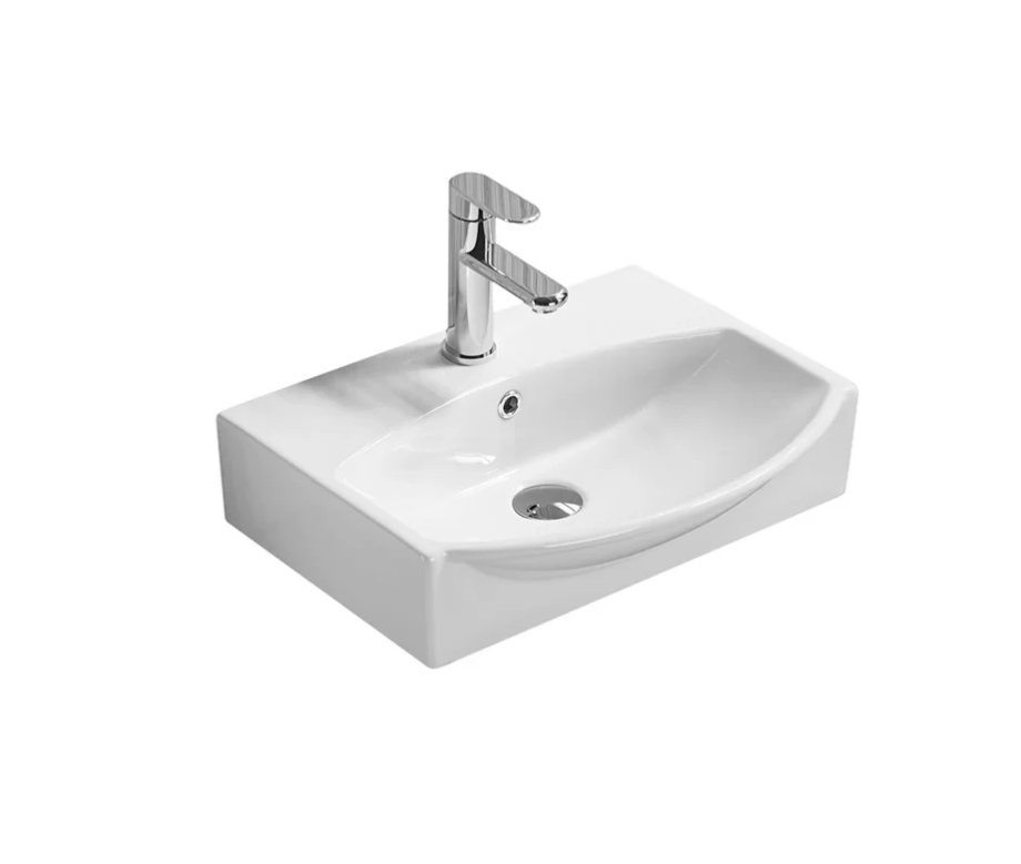 Раковина SantiLine SL-2024 накладная, белая